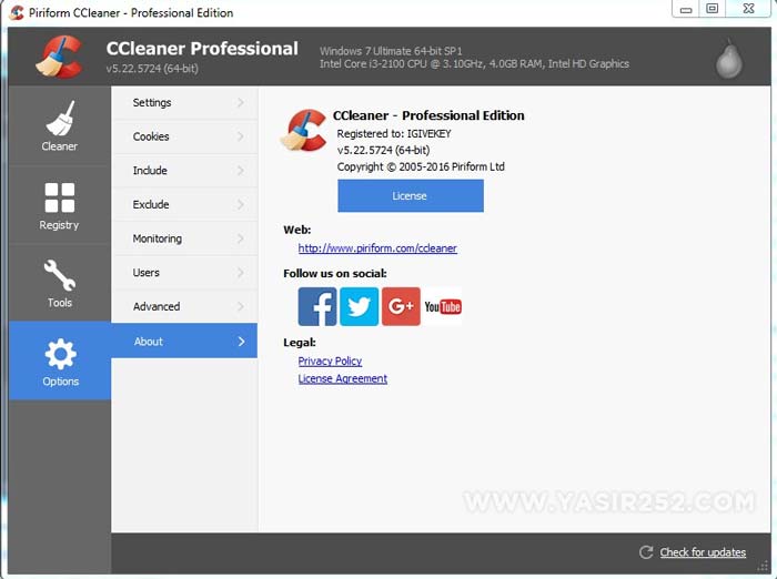 ccleaner free download for windows 7 full version with crack
